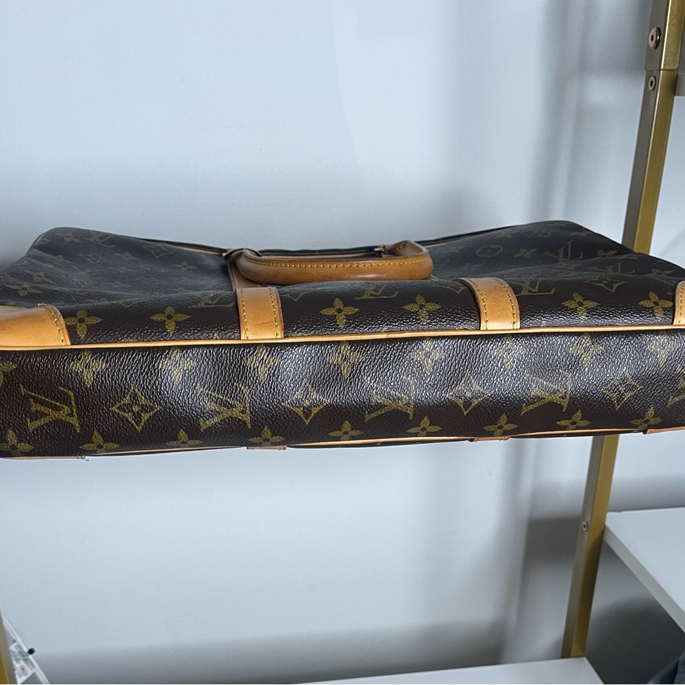 Authentic LOUIS VUITTON Porte Documents Voyage Briefcase Hand Bag Monogram - Picture 2 of 6